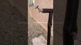 Water Service Replacement in Tucson Eastside plumber [upl. by Maia271]