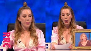 Katherine Ryan cleavage in Rixos Simone lacetrimmed dress [upl. by Anrev]