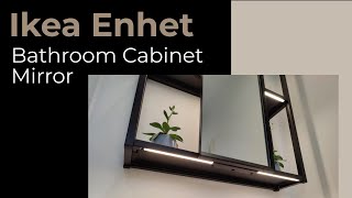 Ikea Enhet Cabinet Mirror [upl. by Ahsekyw940]