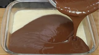 Prestígio gelado na travessa  A melhor sobremesa de coco com chocolate que você vai ver hoje [upl. by Doralia]