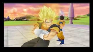 Dragon Ball Z Tenkaichi Tag Team  Rafaga Doble  Vegetto y Gohan [upl. by Buckden]