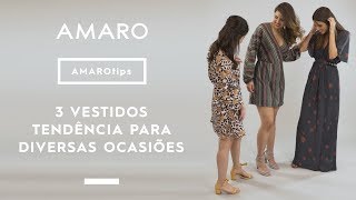 3 MODELOS DE VESTIDOS LINDOS PARA DIFERENTES EVENTOS  AMARO Trends [upl. by Chandos]