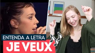 Entenda a letra de JE VEUX Zaz  Francês com música [upl. by Leumas]