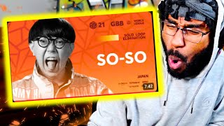 Welcome to SoSo Exercise 🇯🇵  GRAND BEATBOX BATTLE 2021  Solo Loopstation Elimination [upl. by Infield480]