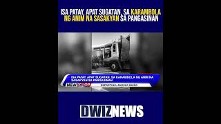 Isa patay apat sugatan sa karambola ng anim na sasakyan sa Pangasinan  NEWSCOOP [upl. by Cherida]