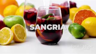 Red Wine Sangria Cocktail Recipe [upl. by Brooks]