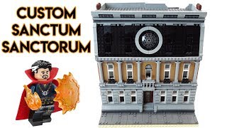 LEGO Sanctum Sanctorum Custom MOC Build amp Review [upl. by Ivek]