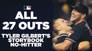 ALL 27 OUTS Tyler Gilbert throws NOHITTER in first start [upl. by Laddie]