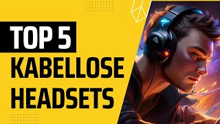 TOP 5 kabellose Gaming Headsets für PS5 XBOX PC  Wireless Gaming Headset Test 2024 [upl. by Desai]