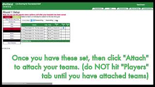 Golfstat Setting up Tee Times [upl. by Eirac163]