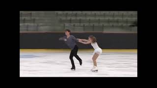 Oona and Gage Brown Ice Dance USA TeammusicTerminator Main Theme [upl. by Berardo]