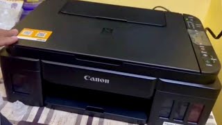 Canon G3012 Printer Installation  Canon Printer WIFI Setup  Canon G3012 G3010 Ink Refill [upl. by Cyndia22]