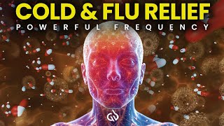 Cold Healing Frequency Binaural Beats for Cold amp Flu Healing Cold Relief [upl. by Oijimer596]