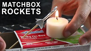 How To Make a Matchbox Rocket Launching Kit [upl. by Liuqa]