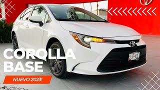 COROLLA 2023  Base CVT [upl. by Koball]