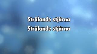 Betlehems stjärna karaoke  lyrics [upl. by Treborsemaj]