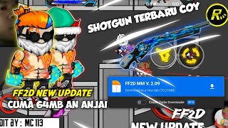 REVIEW‼️ REVIEW FF2D NEW UPDATE SHOTGUN 2 BUNY HUNTER 🔥 SG BOT 💀🤣 [upl. by Blackburn88]