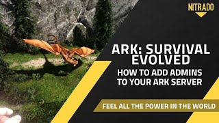 How to Become an Ark Admin 🦕 Nitrado Tutorial [upl. by Aundrea]