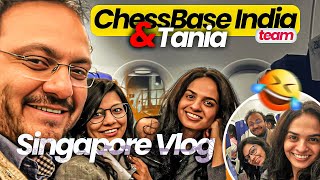 From Kolkata to Singapore  Freestyle Chess Vlog ft Tania Sachdev [upl. by Odawa]