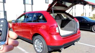 2011 Ford Edge  Driver Entry Package Demo part 1 [upl. by Egdirdle]