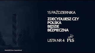 Te wybory są o tym czy Polska granica będzie chroniona Czy Polska będzie bezpieczna [upl. by Rodoeht]