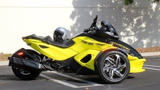 REVIEW 2014 CanAm Spyder RSS [upl. by Ydrah]