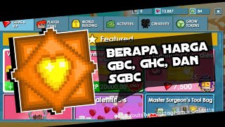 Lagi Murah  Berapa Harga GHC di Event Valentine 2024 Growtopia Indonesia [upl. by Eskil211]