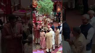 PM Modi attends diamond merchant Savji Dholakias sons wedding in Gujarat [upl. by Leesen]