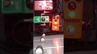 Kokko Mini Phaser Pedal Demo [upl. by Post]