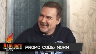 Norm Macdonald Promotes ManGrate  Grill Enhancement System [upl. by Anairb]