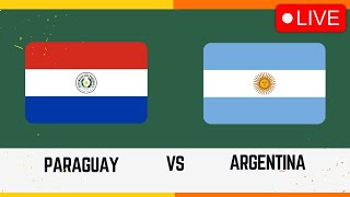 🔴 PARAGUAY VS ARGENTINA FIFA WORLD CUP 2026 CONMEBOL QUALIFIERS  PREVIEW H2H amp PREDICTION SCORE [upl. by Lunna]