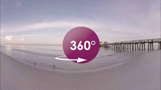 NextStopFortMyers Naples Pier in 360° [upl. by Nevins]