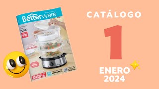 Catálogo Betterware Enero 2024 [upl. by Roseann]