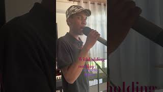 Withholding nothing cover by Didson viralvideo worshipisallaboutjesusmylord [upl. by Ened]