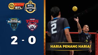 Penang Black Panthers 20 Johor Tigris  Champions Cup  Emas Anuar STL 202223 [upl. by Helbonnas95]