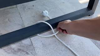 How to free trapped plug cable [upl. by Anneirda]