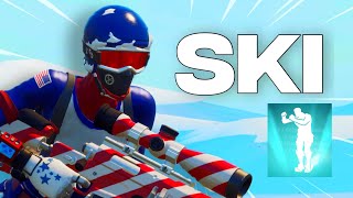 Fortnite Montage  “Ski” Young Thug amp Gunna NEW SLALOM STYLE EMOTE [upl. by Stedt]