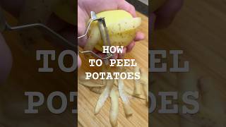 How to peel a potato cooking cookinghomemade cookingchannel [upl. by Merv]