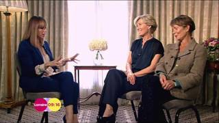 Emma Thompson amp Celia Imrie on Lorraine [upl. by Auburta]