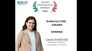 RnB4Culture Award 2024  Acceptance speech by Laura Ingallinella [upl. by Tselec]