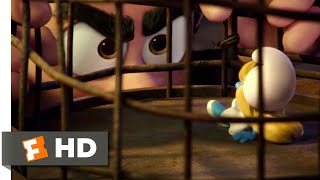 The Smurfs 2 The Smurfs appear in Patricks apartment HD CLIP [upl. by Ridinger]