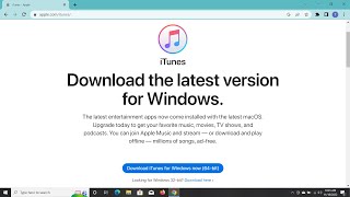 How to Download iTunes on Windows 10 PC or Laptop  iTune  How to download itunes to your laptop [upl. by Dewain930]