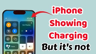 FixediPhone showing charging but its not Battery Percentage not increasing iPhone not charging [upl. by Pfister362]