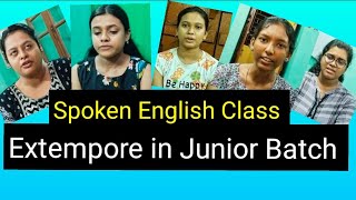 ExtemporeJr Spoken English Class [upl. by Nahsed]