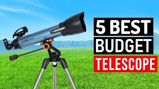 Best Budget Telescopes 2024  Top 5 Best Telescope for beginners [upl. by Arlyne]