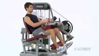 Cybex Eagle Seated Leg Curl [upl. by Brnaba]