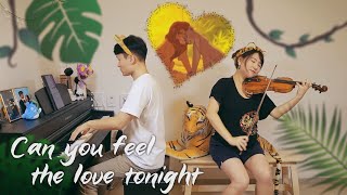 Can you feel the love tonightfrom quotThe Lion Kingquot  Violin amp Piano [upl. by Aldora]