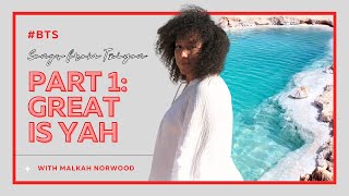 BTS SONGS FROM TZIYON — Great is YHWH with Malkah Norwood Part 1 \\ 4K [upl. by Kimber]