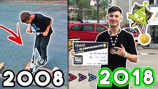 Spencer Smith  10 Years Scooter PROGRESSION 2008  2018 [upl. by Jack]