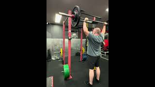 Military Press 65Kg X 8 amp Squats 100Kg X 8 [upl. by Rox86]